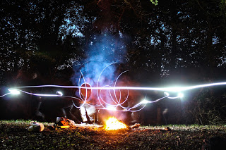 Ghost Lights - photo by Mike Gilpin and Benjamin Akira Tallamy
